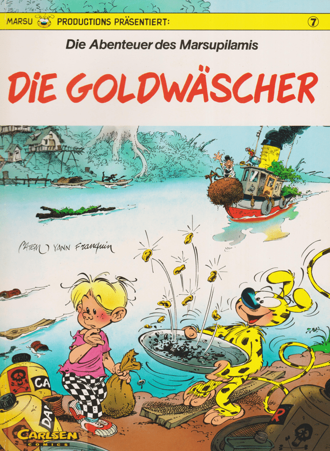 Die Abenteuer des Marsupilamis 7: Die Goldwäscher (1. Auflage) - secondcomic