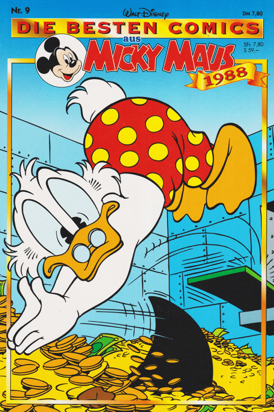 Die besten Comics aus Micky Maus 9: 1988 - secondcomic