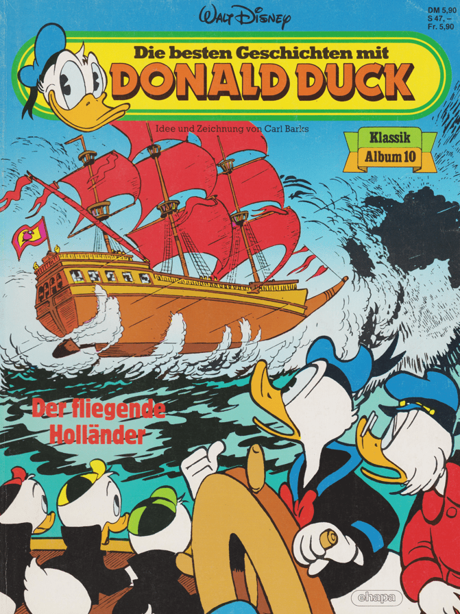 Die besten Geschichten mit Donald Duck: Nr. 10 Der fliegende Holländer - secondcomic