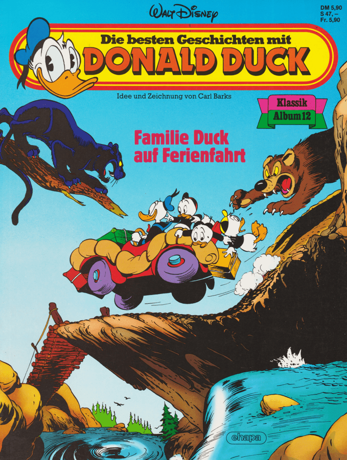 Die besten Geschichten mit Donald Duck: Nr. 12 Familie Duck auf Ferienfahrt - secondcomic