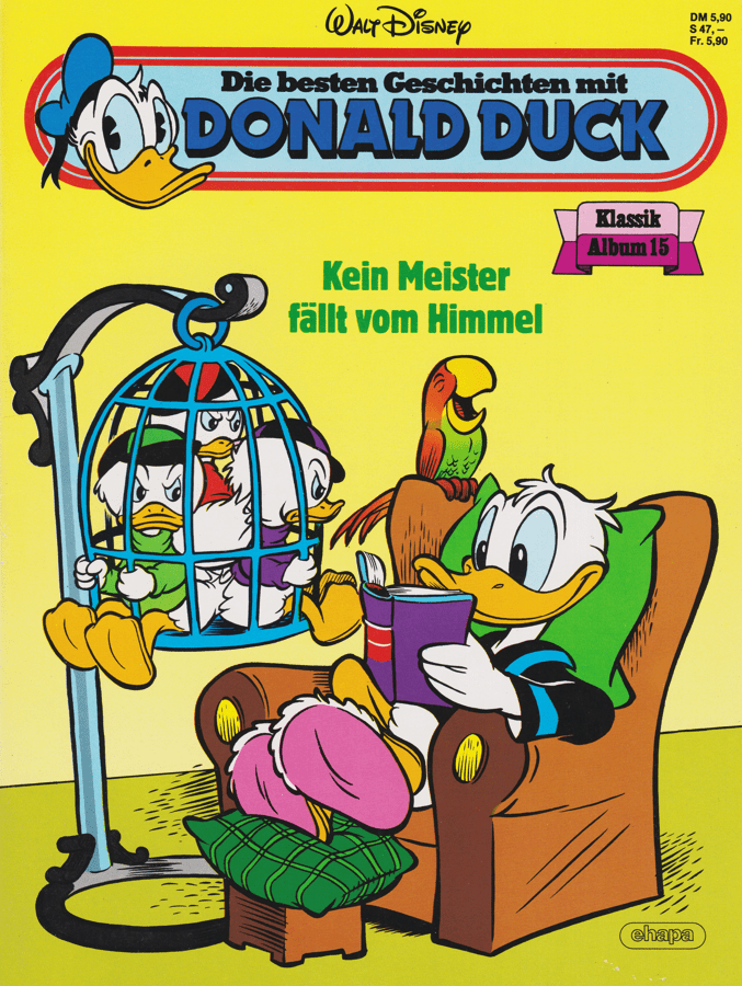 Die besten Geschichten mit Donald Duck: Nr. 15 Kein Meister fällt vom Himmel - secondcomic