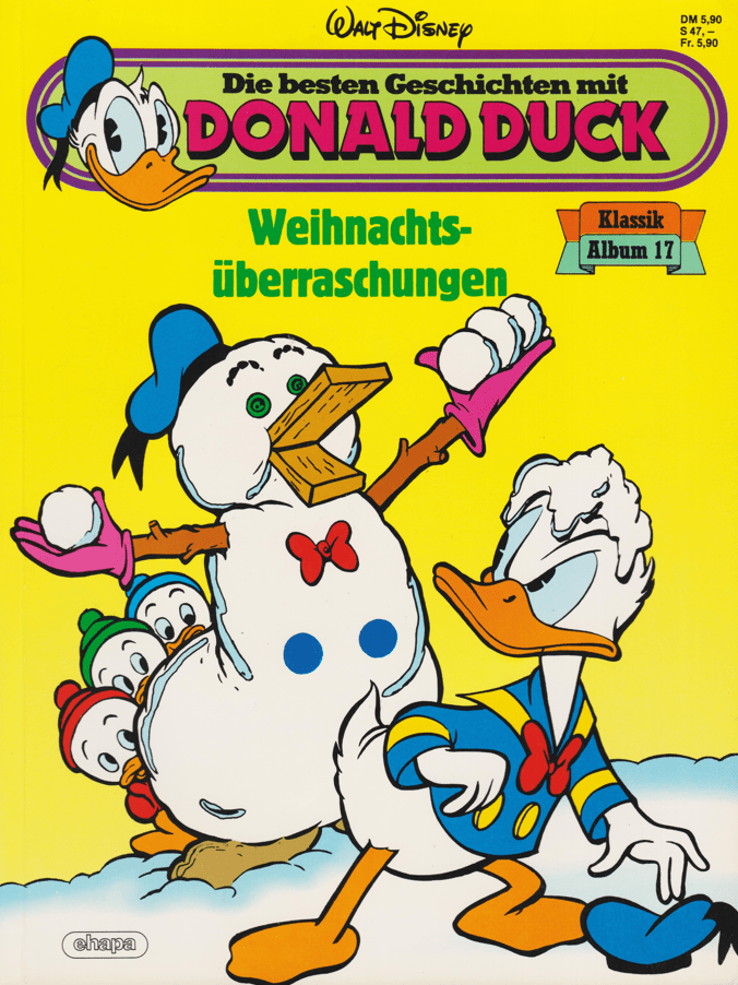 Die besten Geschichten mit Donald Duck: Nr. 17 Weihnachtsüberraschungen - secondcomic