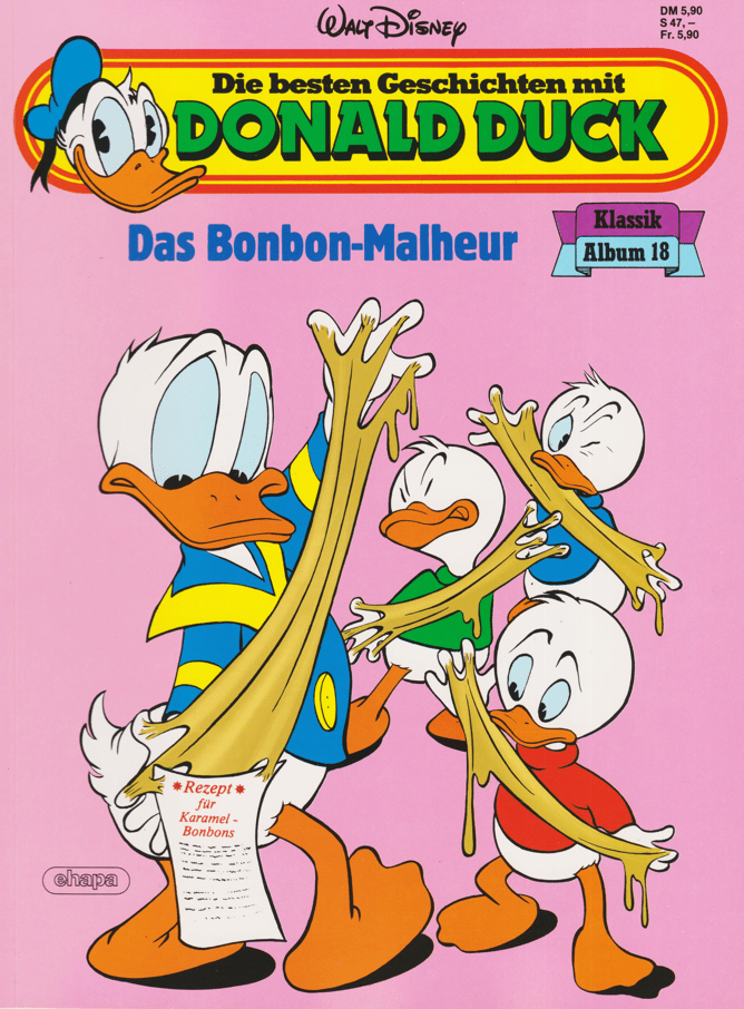 Die besten Geschichten mit Donald Duck: Nr. 18 Das Bonbon-Malheur - secondcomic