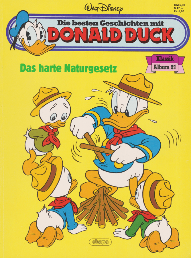 Die besten Geschichten mit Donald Duck: Nr. 21 Das harte Naturgesetz - secondcomic