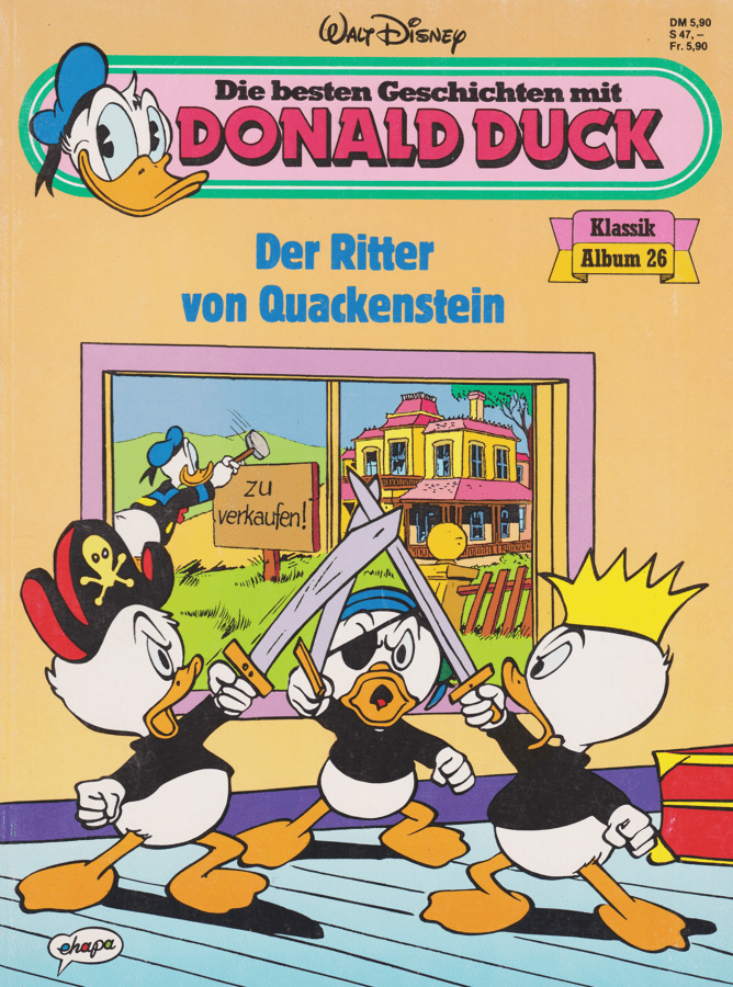 Die besten Geschichten mit Donald Duck: Nr. 26 Der Ritter von Quackenstein - secondcomic