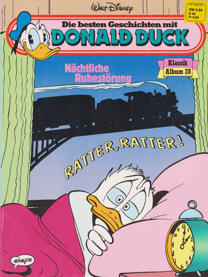 Die besten Geschichten mit Donald Duck: Nr. 28 Nächtliche Ruhestörung - secondcomic