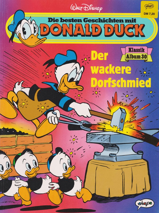 Die besten Geschichten mit Donald Duck: Nr. 30 Der wackere Dorfschmied - secondcomic