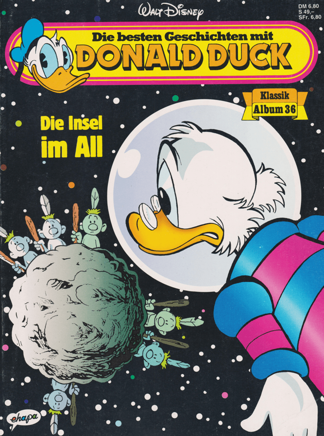 Die besten Geschichten mit Donald Duck: Nr. 36 Die Insel im All - secondcomic