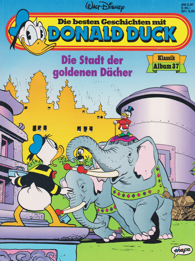 Die besten Geschichten mit Donald Duck: Nr. 37 Die Stadt der goldenen Dächer - secondcomic