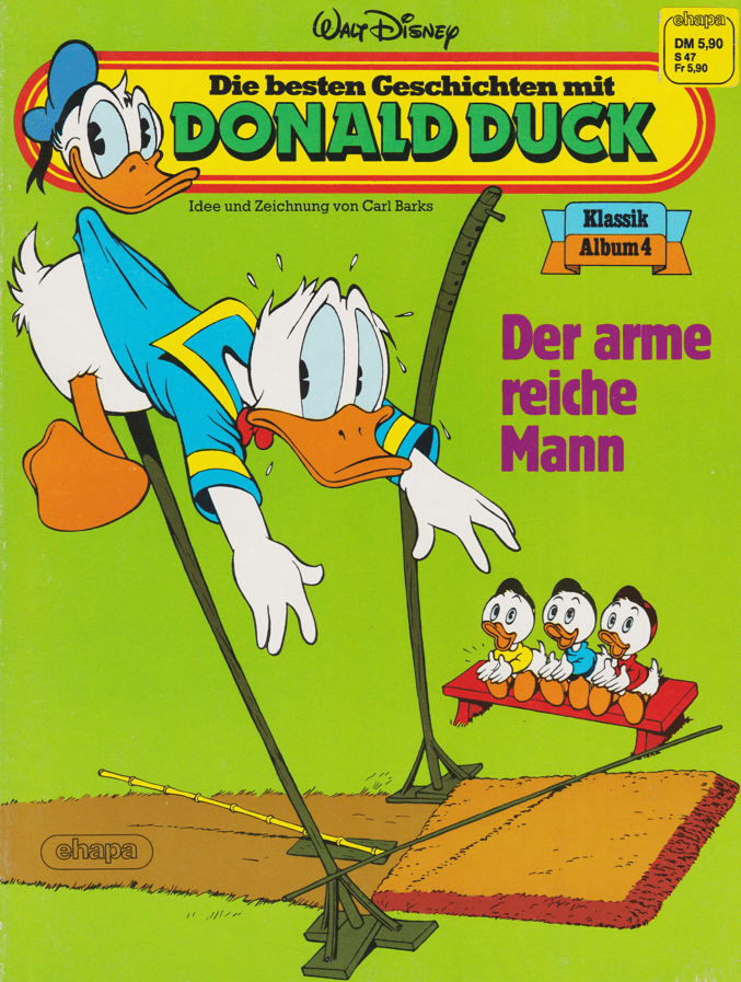 Die besten Geschichten mit Donald Duck: Nr. 4 Der arme reiche Mann - secondcomic