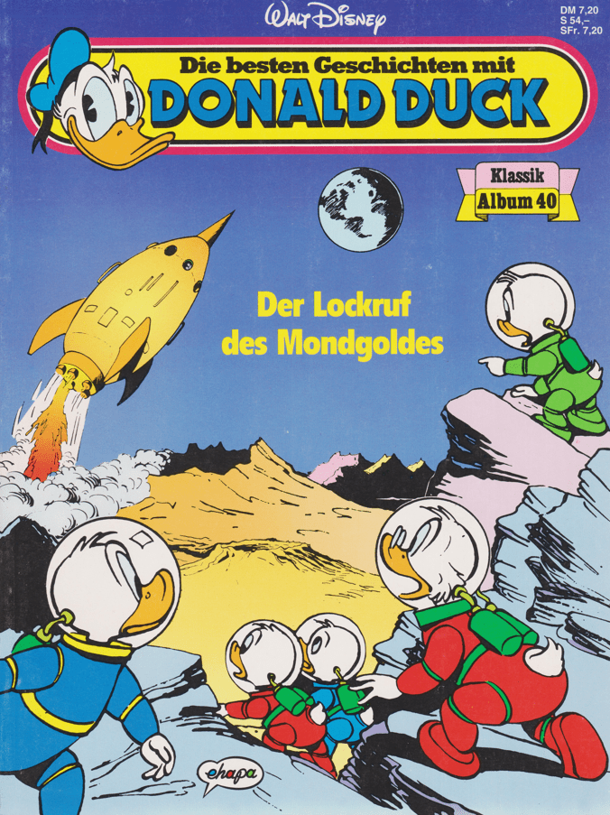 Die besten Geschichten mit Donald Duck: Nr. 40 Der Lockruf des Mondgoldes - secondcomic