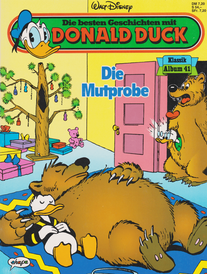 Die besten Geschichten mit Donald Duck: Nr. 41 Die Mutprobe - secondcomic