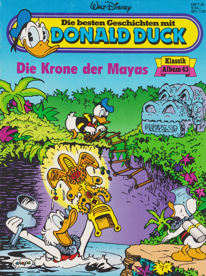 Die besten Geschichten mit Donald Duck: Nr. 43 Die Krone der Mayas - secondcomic