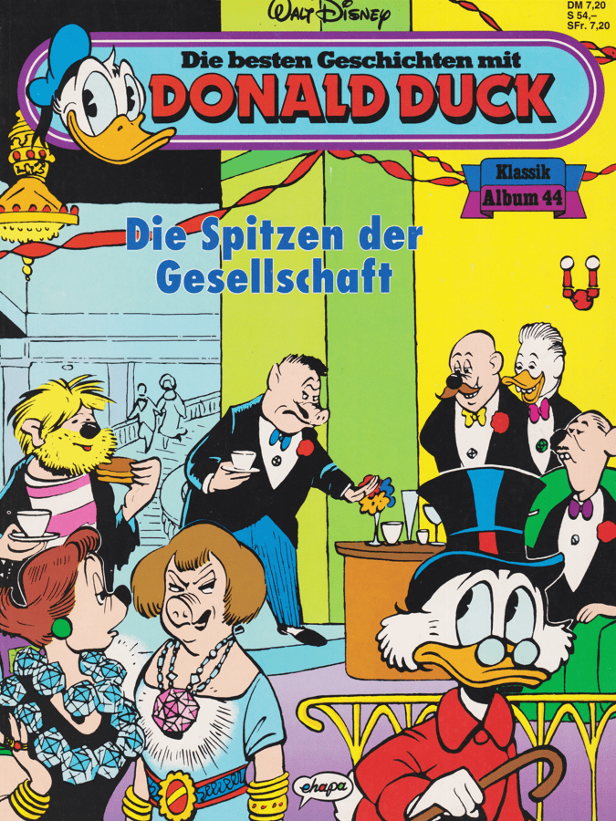 Die besten Geschichten mit Donald Duck: Nr. 44 Die Spitzen der Gesellschaft - secondcomic