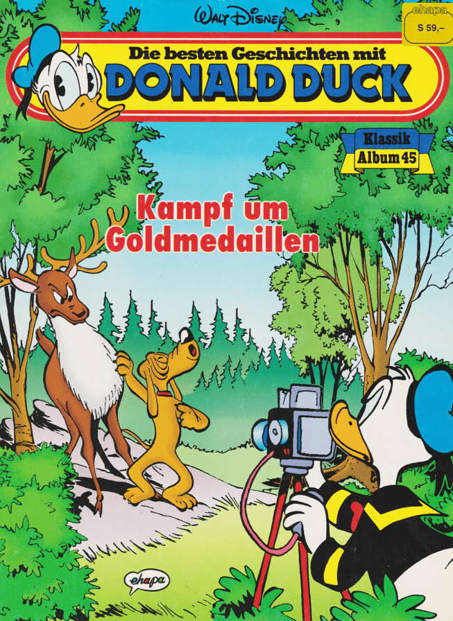 Die besten Geschichten mit Donald Duck: Nr. 45 Kampf um Goldmedaillen - secondcomic