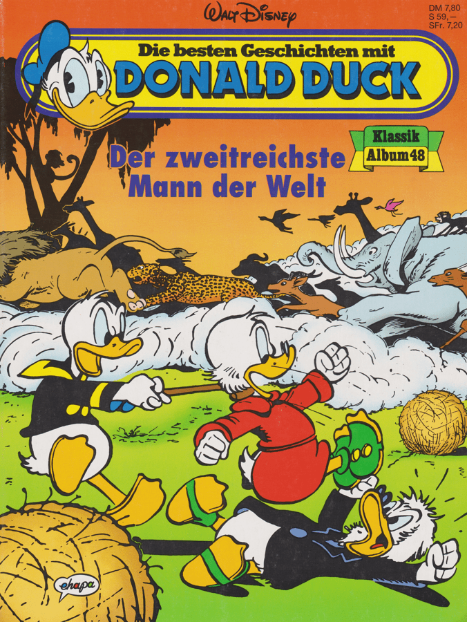 Die besten Geschichten mit Donald Duck: Nr. 48 Der zweitreichste Mann der Welt - secondcomic