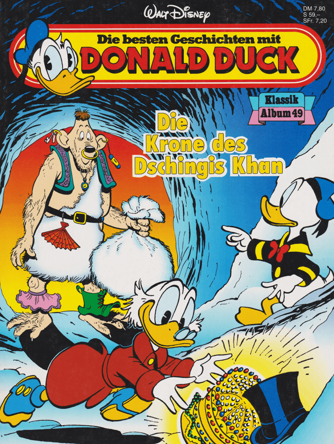 Die besten Geschichten mit Donald Duck: Nr. 49 Die Krone des Dschingis Khan - secondcomic