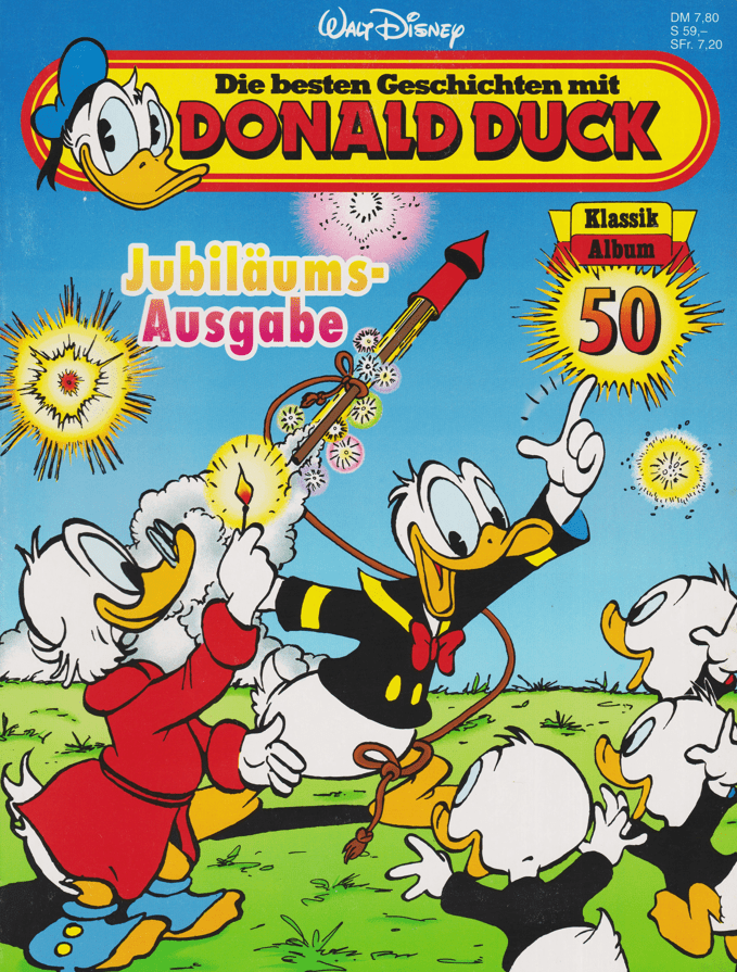 Die besten Geschichten mit Donald Duck: Nr. 50 Jubiläums-Ausgabe - secondcomic