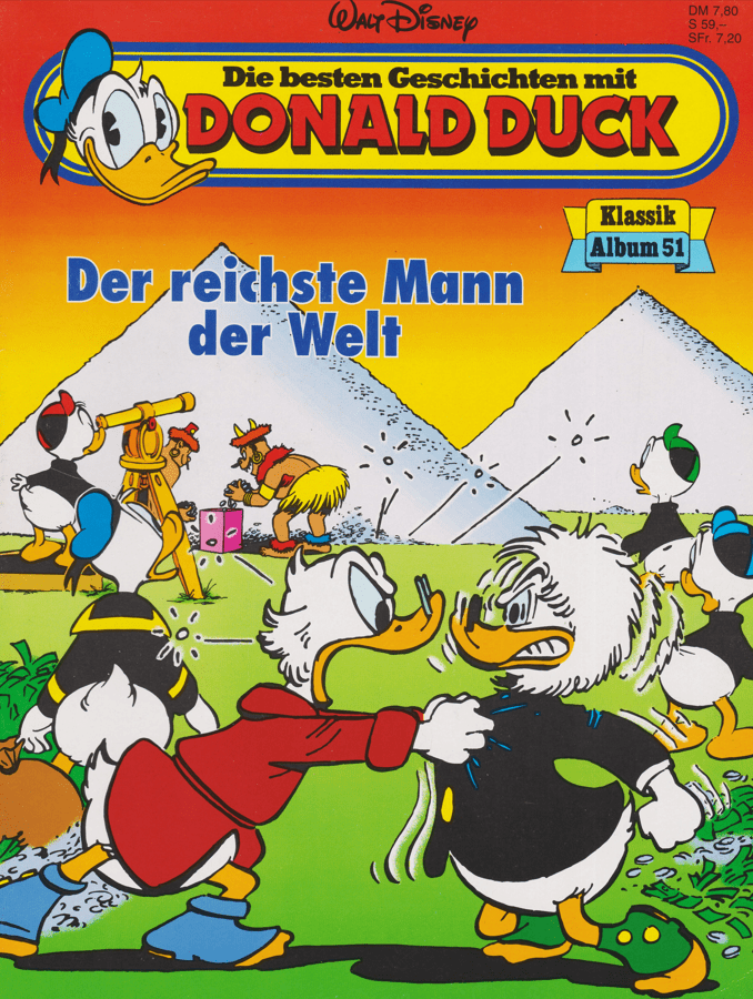 Die besten Geschichten mit Donald Duck: Nr. 51 Der reichste Mann der Welt - secondcomic