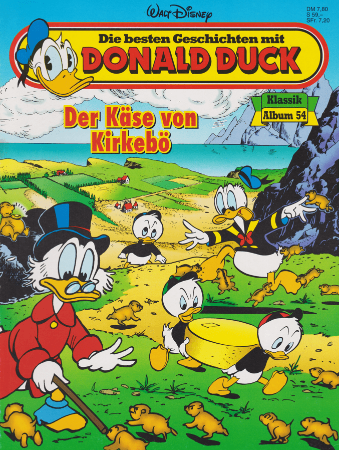 Die besten Geschichten mit Donald Duck: Nr. 54 Der Käse von Kirkebö - secondcomic