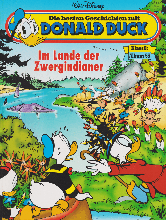 Die besten Geschichten mit Donald Duck: Nr. 55 Im Lande der Zwergindianer - secondcomic