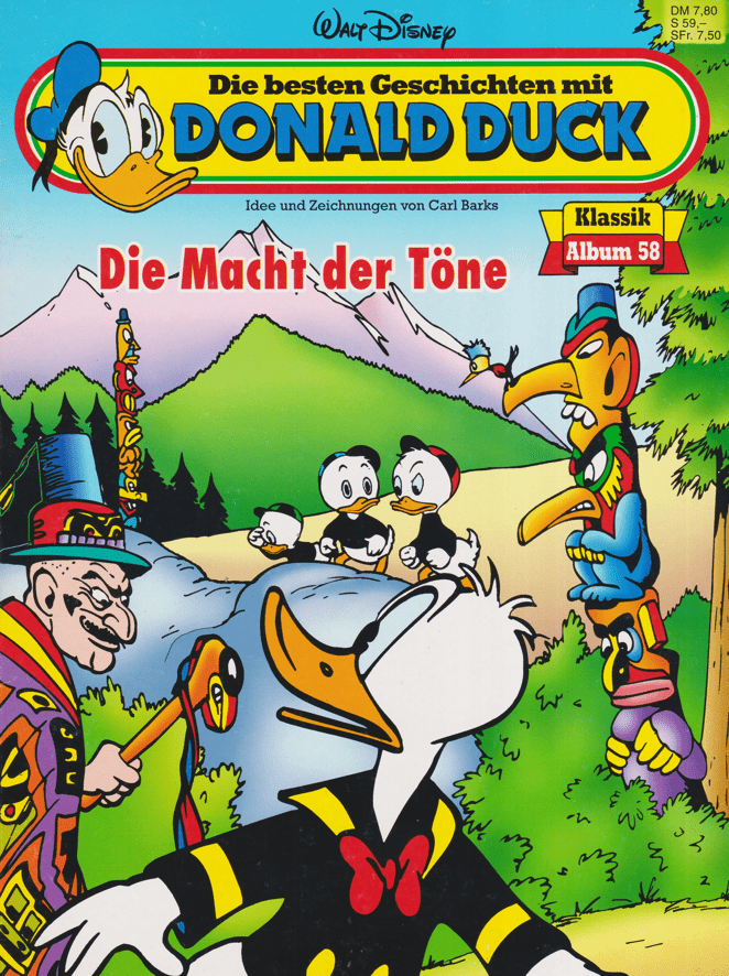 Die besten Geschichten mit Donald Duck: Nr. 58 Die Macht der Töne - secondcomic