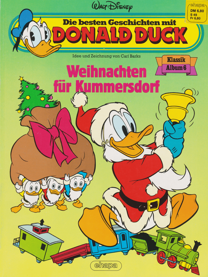 Die besten Geschichten mit Donald Duck: Nr. 6 Weihnachten für Kummersdorf - secondcomic