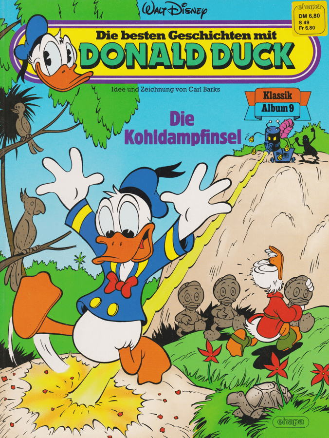 Die besten Geschichten mit Donald Duck: Nr. 9 Die Kohldampfinsel - secondcomic