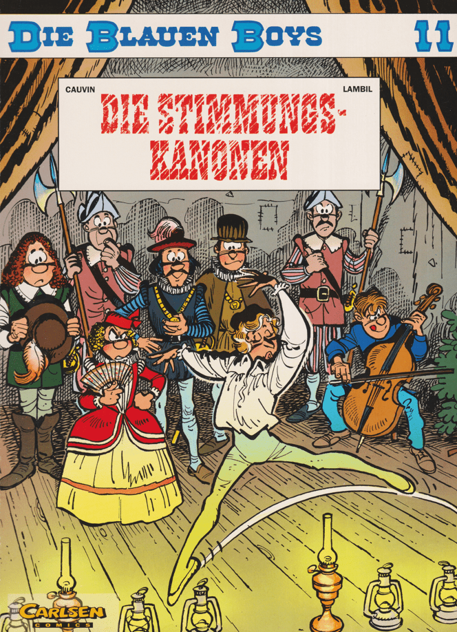 Die blauen Boys Band 11: Die Stimmungskanonen - secondcomic