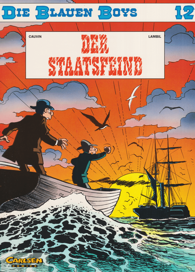 Die blauen Boys Band 12: Der Staatsfeind - secondcomic