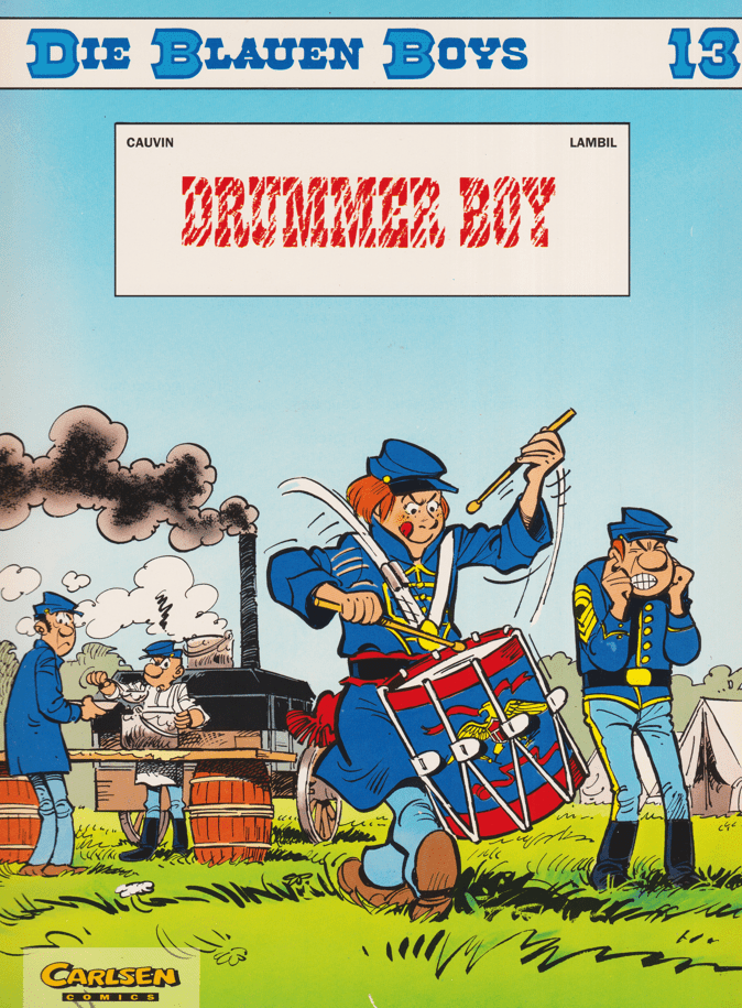 Die blauen Boys Band 13: Drummer Boy - secondcomic