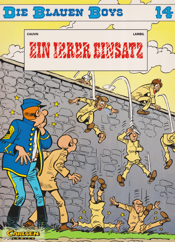 Die blauen Boys Band 14: Ein irrer Einsatz - secondcomic