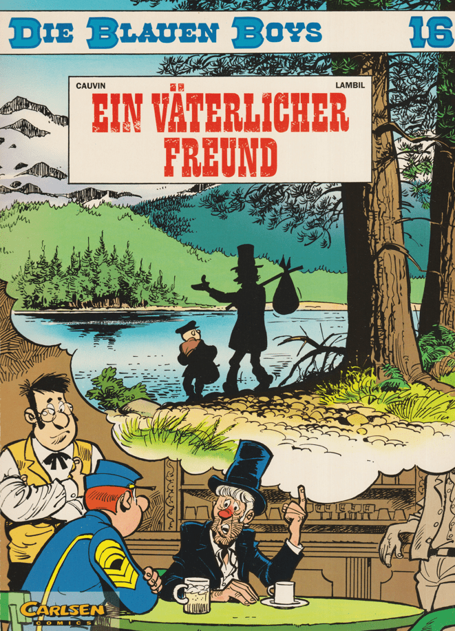 Die blauen Boys Band 16: Ein väterlicher Freund - secondcomic