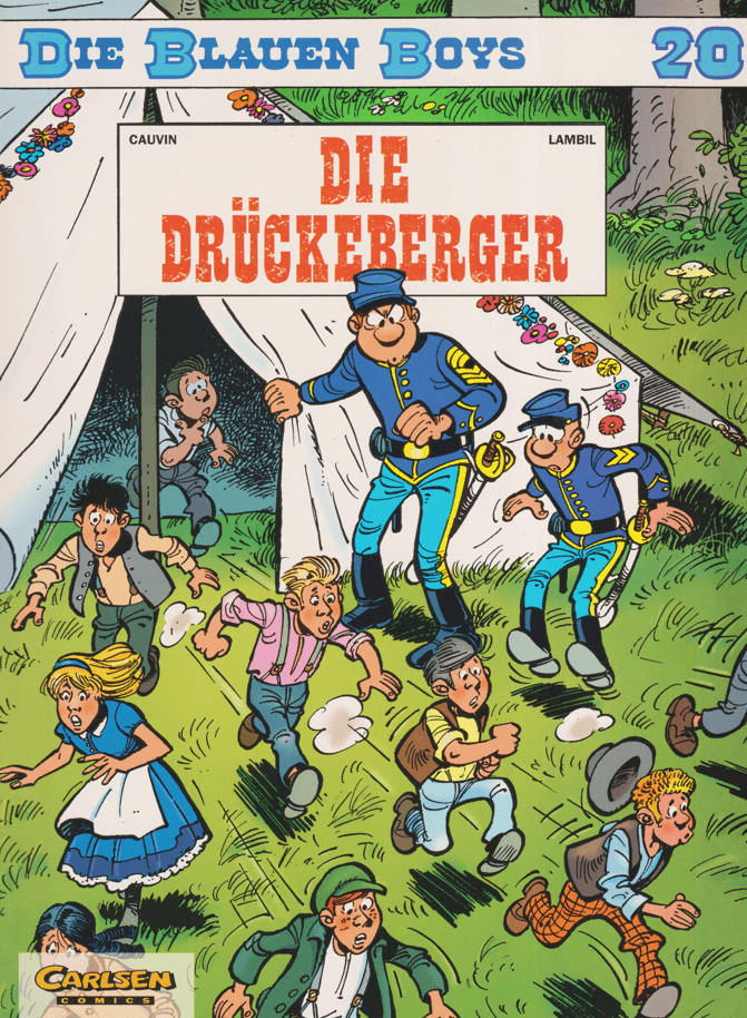 Die blauen Boys Band 20: Die Drückeberger - secondcomic
