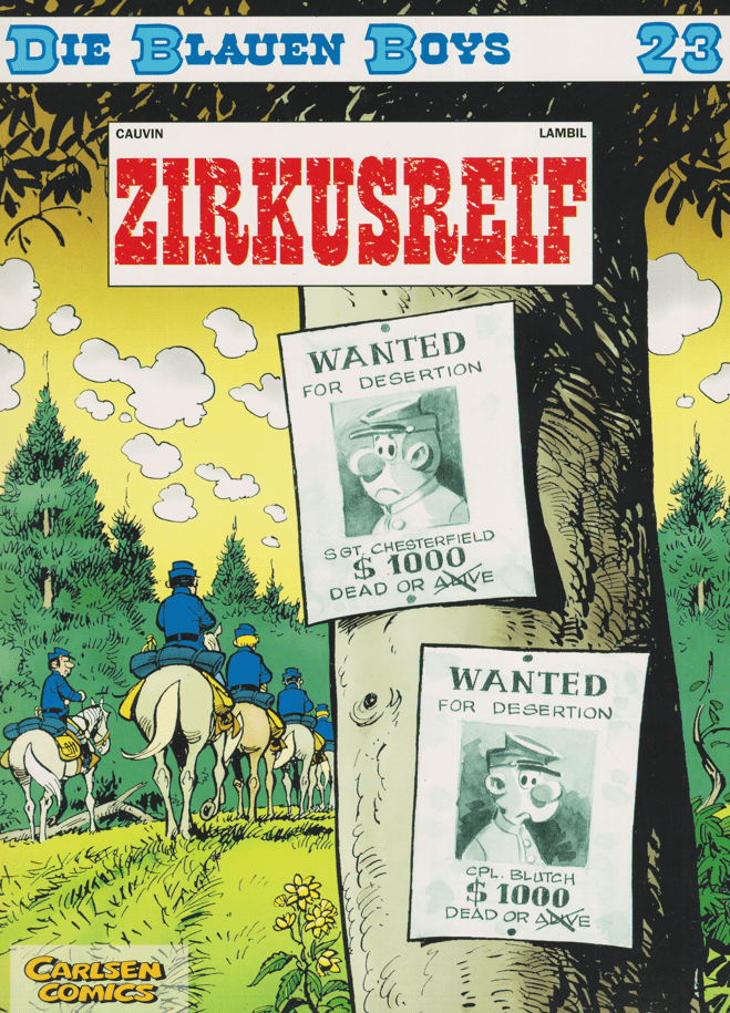 Die blauen Boys Band 23: Zirkusreif - secondcomic
