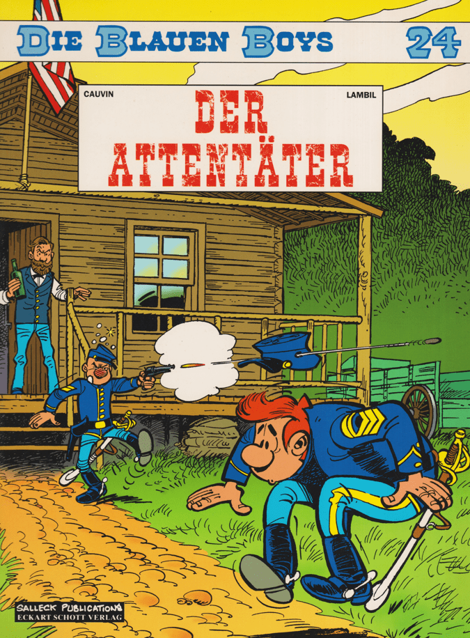 Die blauen Boys Band 24: Der Attentäter - secondcomic
