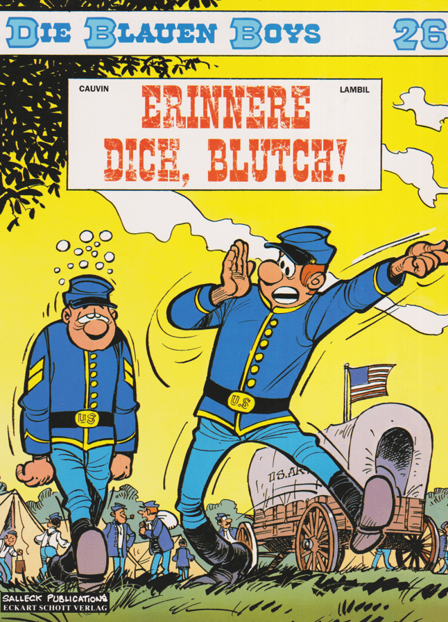 Die blauen Boys Band 26: Erinnere dich, Blutch! - secondcomic