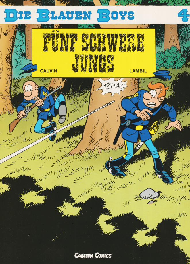 Die blauen Boys Band 4: Fünf schwere Jungs - secondcomic