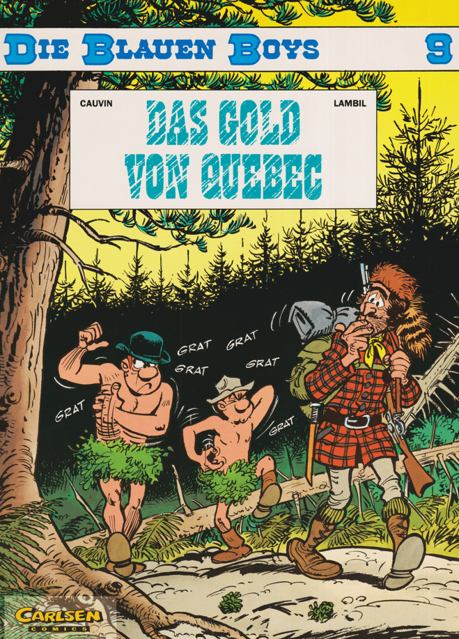 Die blauen Boys Band 9: Das Gold von Quebec - secondcomic