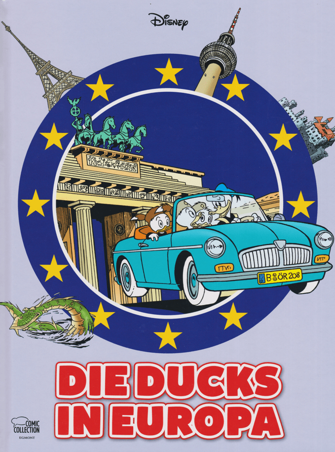 Die Ducks in Europa - secondcomic