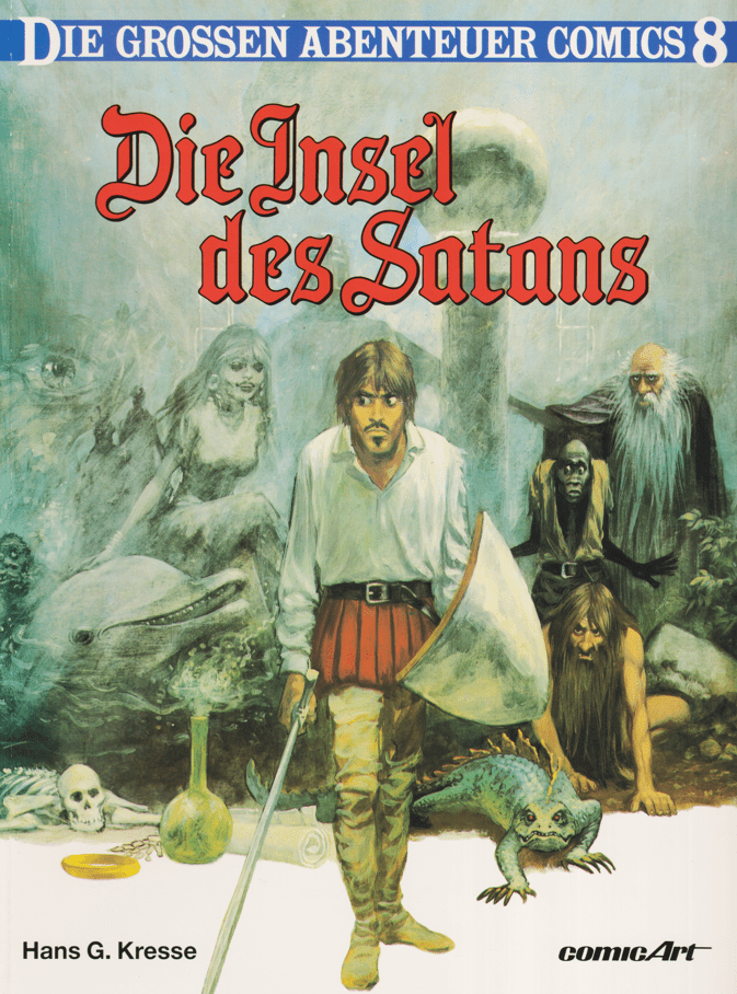 Die grossen Abenteuer Comics Band 8: Die Insel des Satans - secondcomic