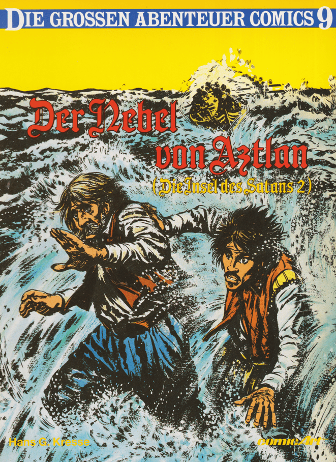 Die grossen Abenteuer Comics Band 9: Die Insel des Satans (2) - Der Nebel von Aztlan - secondcomic