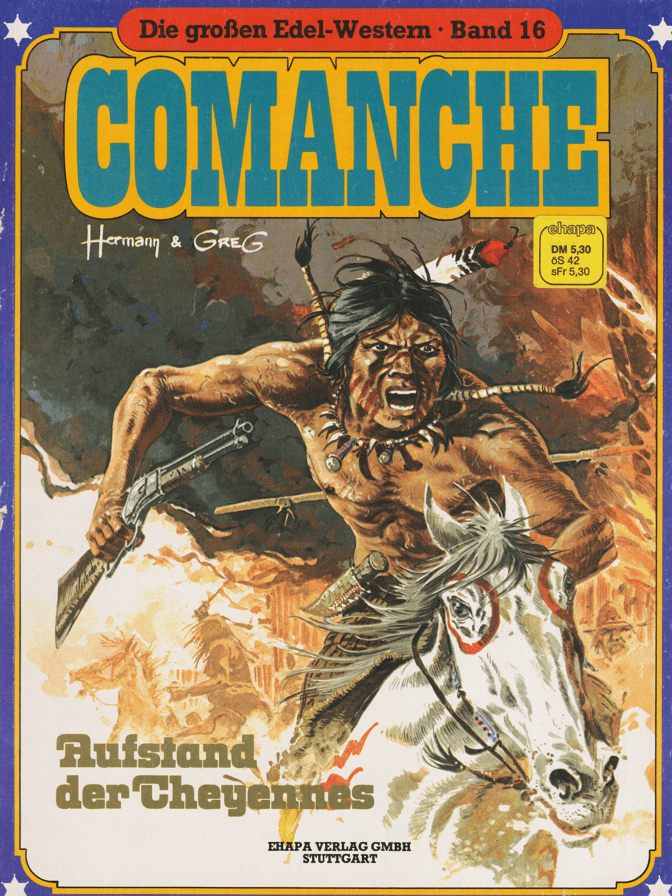 Die großen Edel - Western Band 16: Comanche: Aufstand der Cheyennes - secondcomic