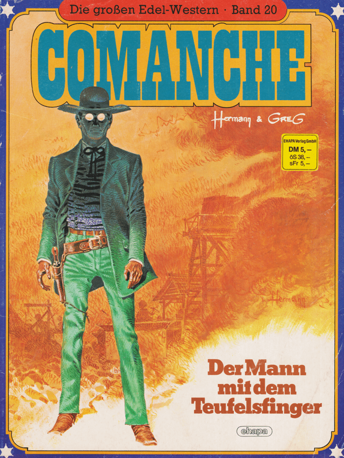 Die großen Edel - Western Band 20: Comanche: Der Mann mit dem Teufelsfinger - secondcomic