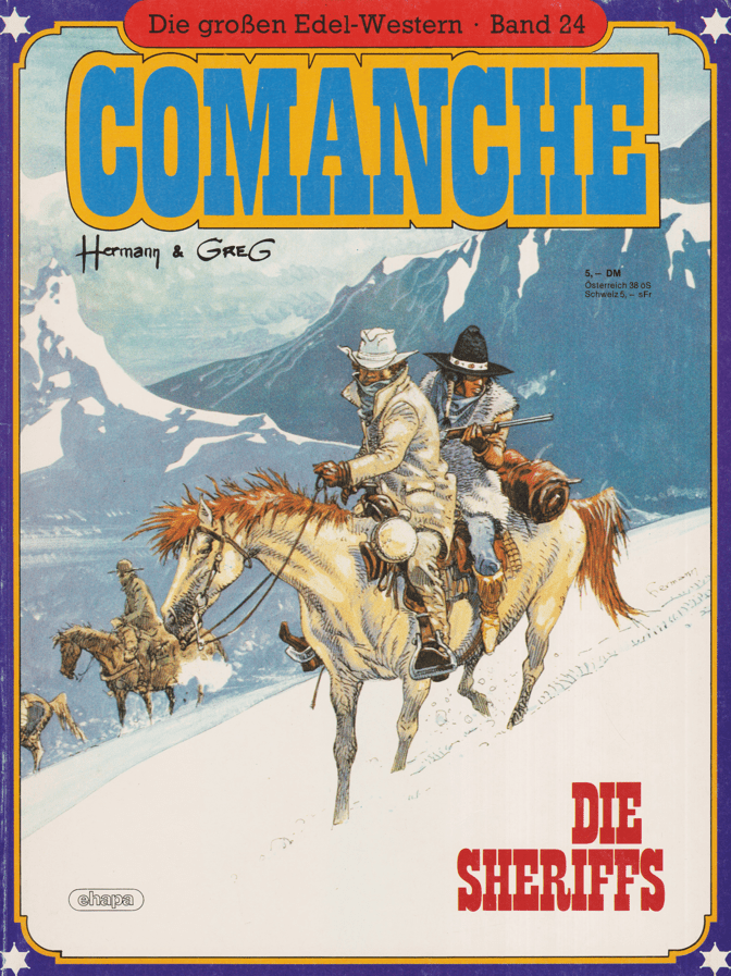 Die großen Edel - Western Band 24: Comanche: Die Sheriffs - secondcomic