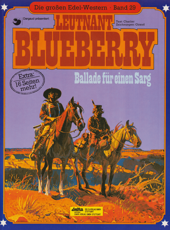 Die großen Edel - Western Band 29 Hardcover: Leutnant Blueberry - Ballade für einen Sarg - secondcomic