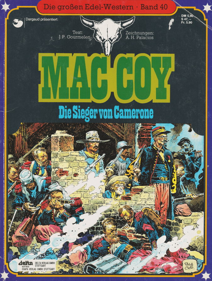 Die großen Edel - Western Band 40: Mac Coy: Die Sieger von Camerone - secondcomic