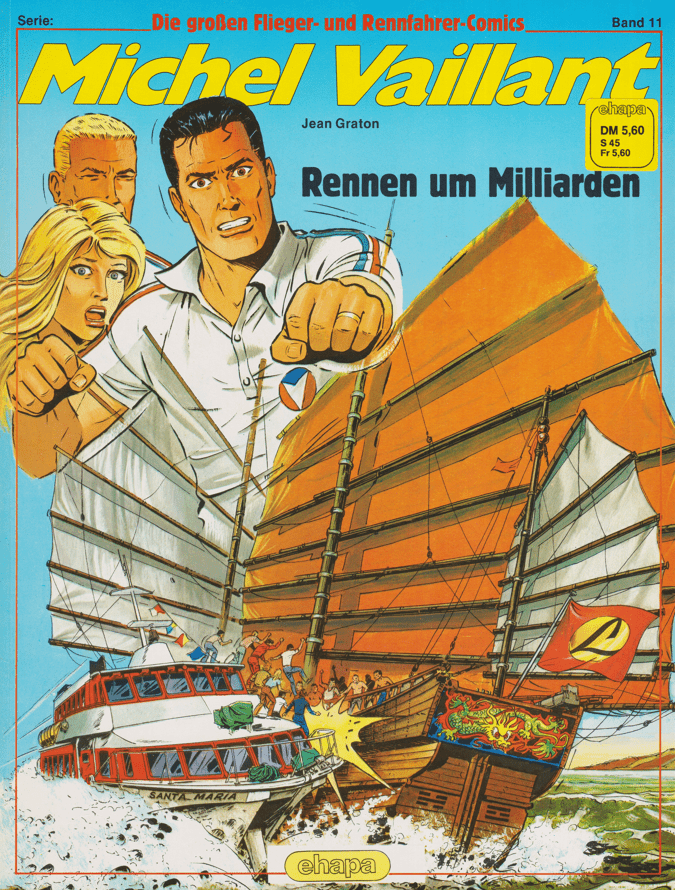 Die großen Flieger - und Rennfahrer - Comics Band 11: Michel Vaillant: Rennen um Milliarden - secondcomic