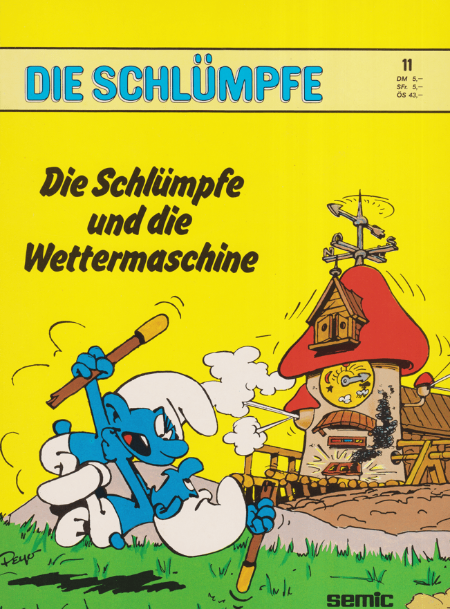 Die Schlümpfe Band 11: Die Schlümpfe und die Wettermaschine - secondcomic