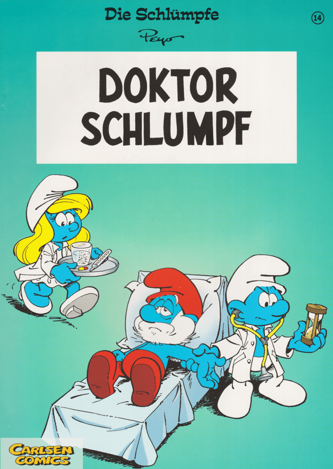Die Schlümpfe Band 14: Doktor Schlumpf (Carlsen, 1996 - 2001) - secondcomic